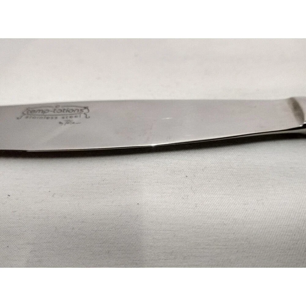 Temptations Old World Floral Carving Knife and Meat Fork Set